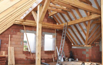 New Downs attic trusses